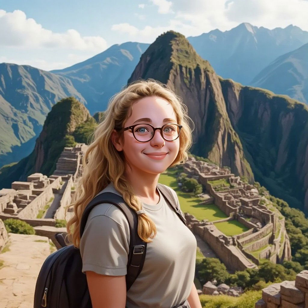 Maman est en voyage au Machu picchu