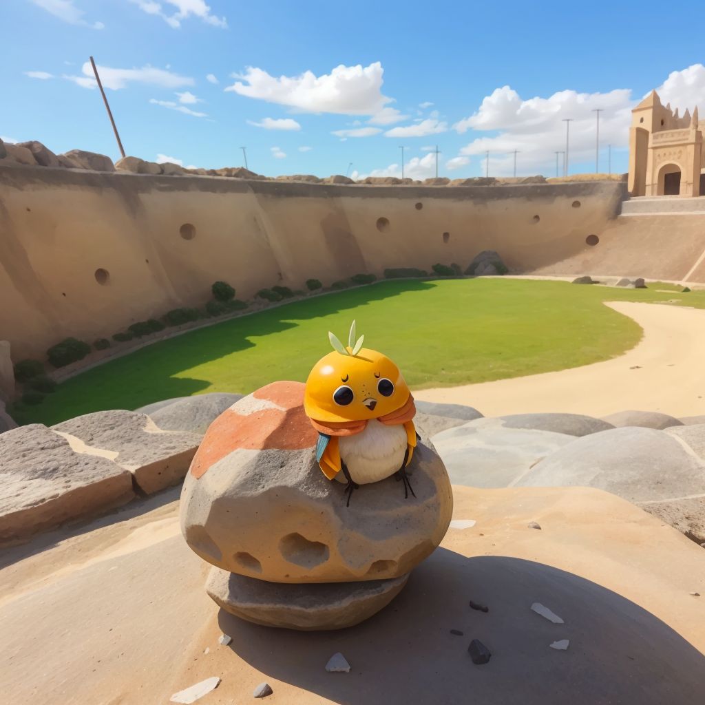 Un pequeño cangrejo en la arena cerca de unas rocas